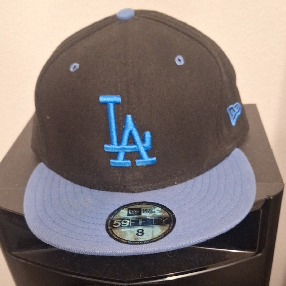 New Era Black and Blue LA Dodgers Cap